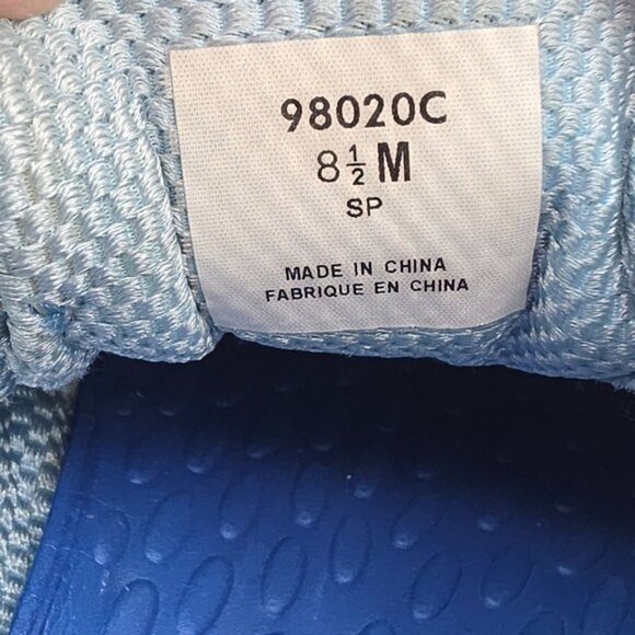 FootJoy Women's Golf Shoes Blue Mesh Lace-Up — Size 8.5 M - Picture 14 of 14